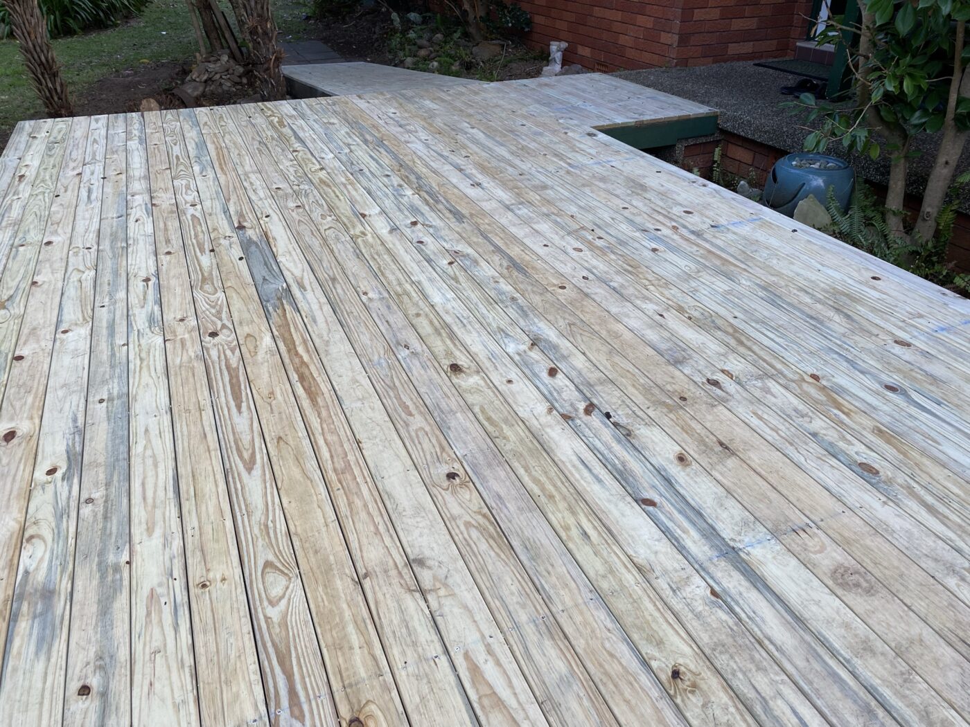 Timber Decking Knockout Fencing